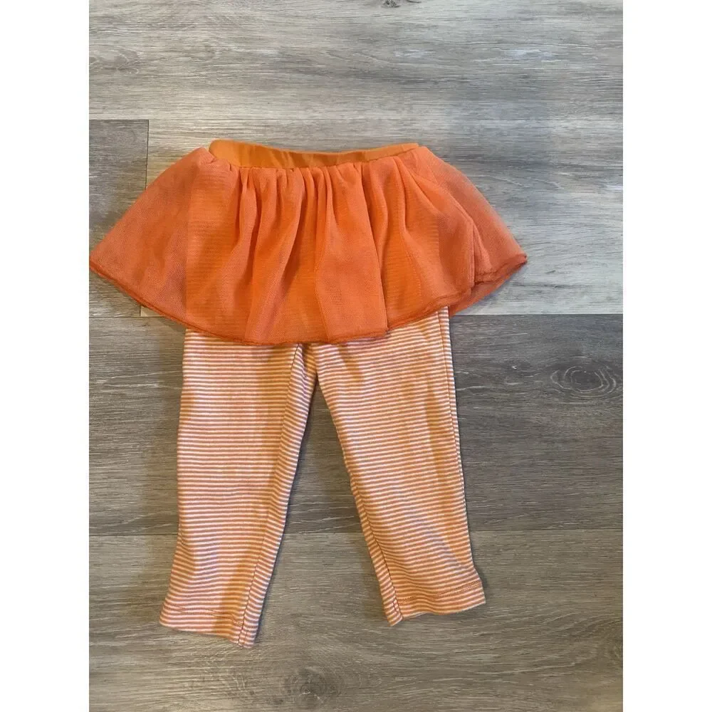 Carter's  & Tutu Leggings Halloween Outfit 18M